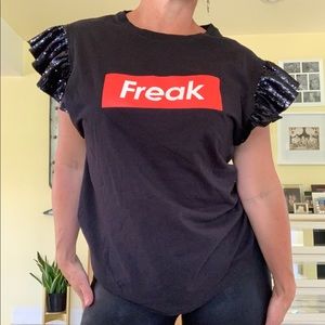 ReWorked RePurposed ‘FREAK’ t-shirt